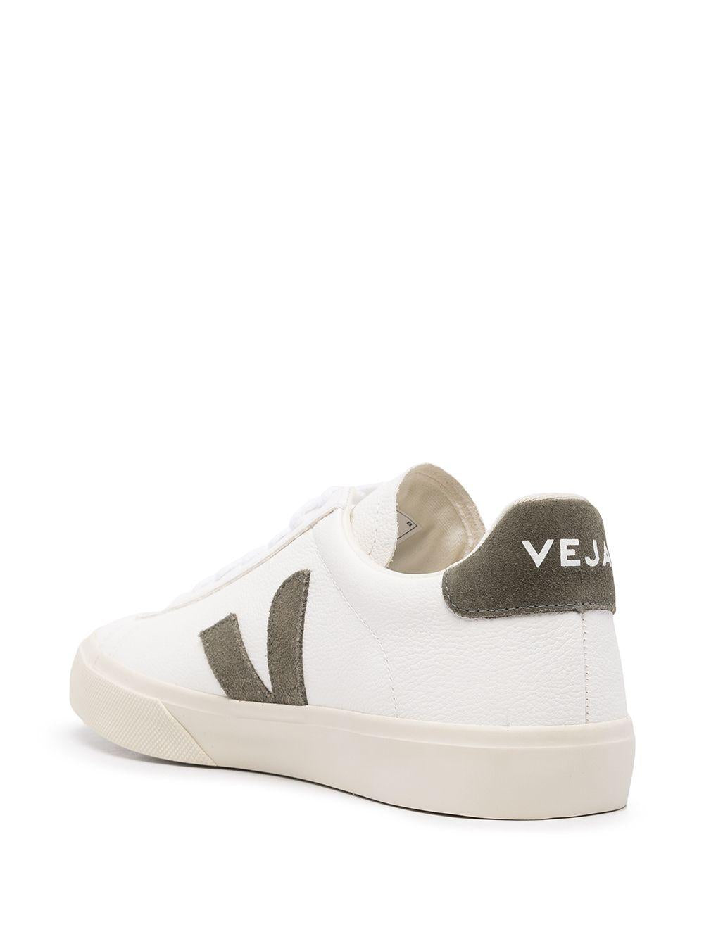 Campo leather sneakers<BR/><BR/><BR/> CP0502347 EXTRA WHITE/KHAKI VEJA 
