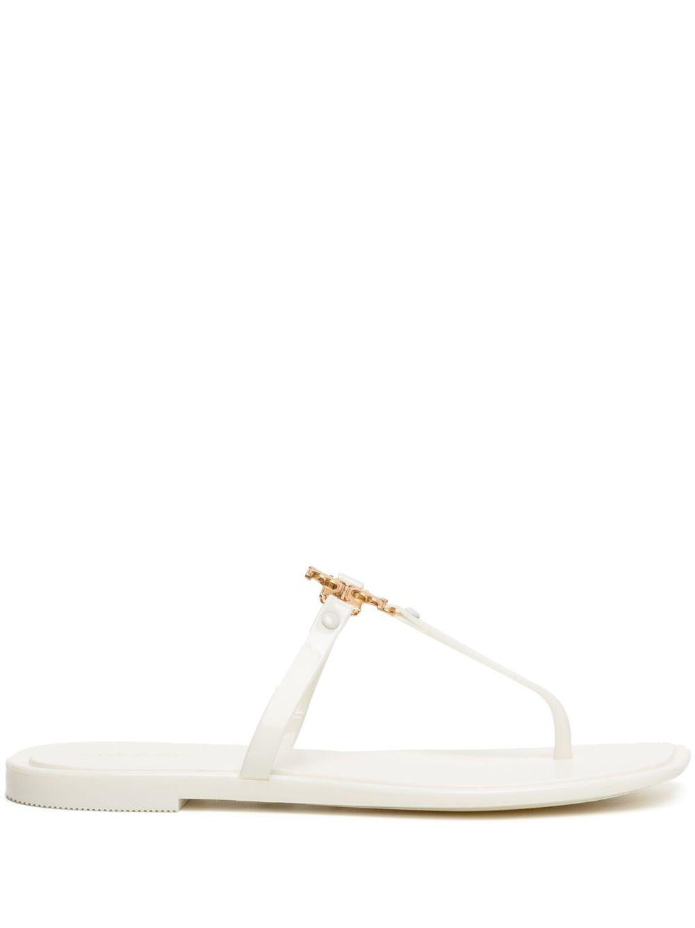 Roxane Jelly logo-plaque slides<BR/><BR/><BR/> 137704 102 TORY BURCH 