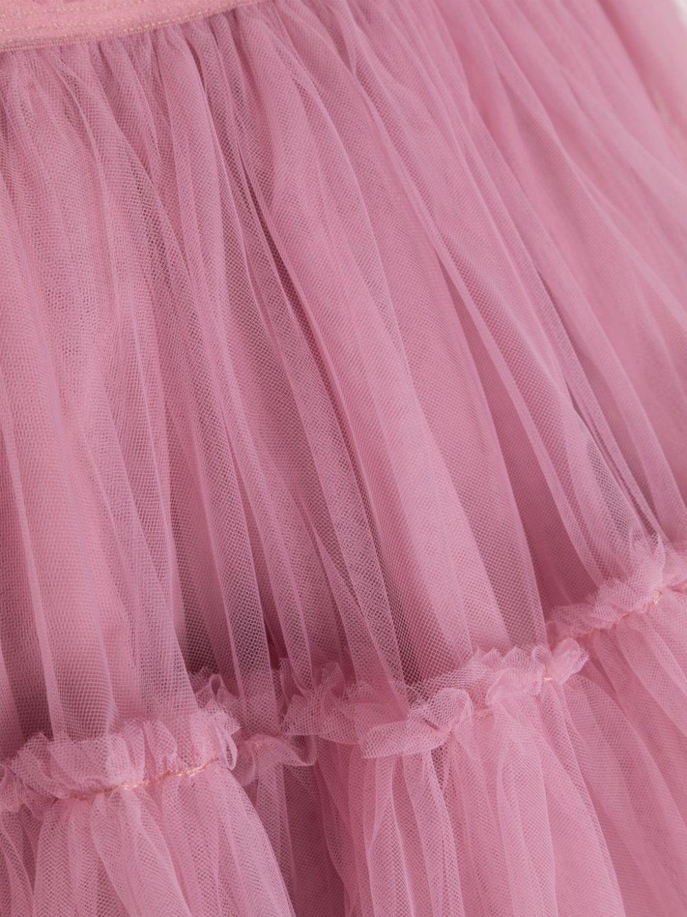 Light pink toulle skirt 17DGON T9945094C MONNALISA 
