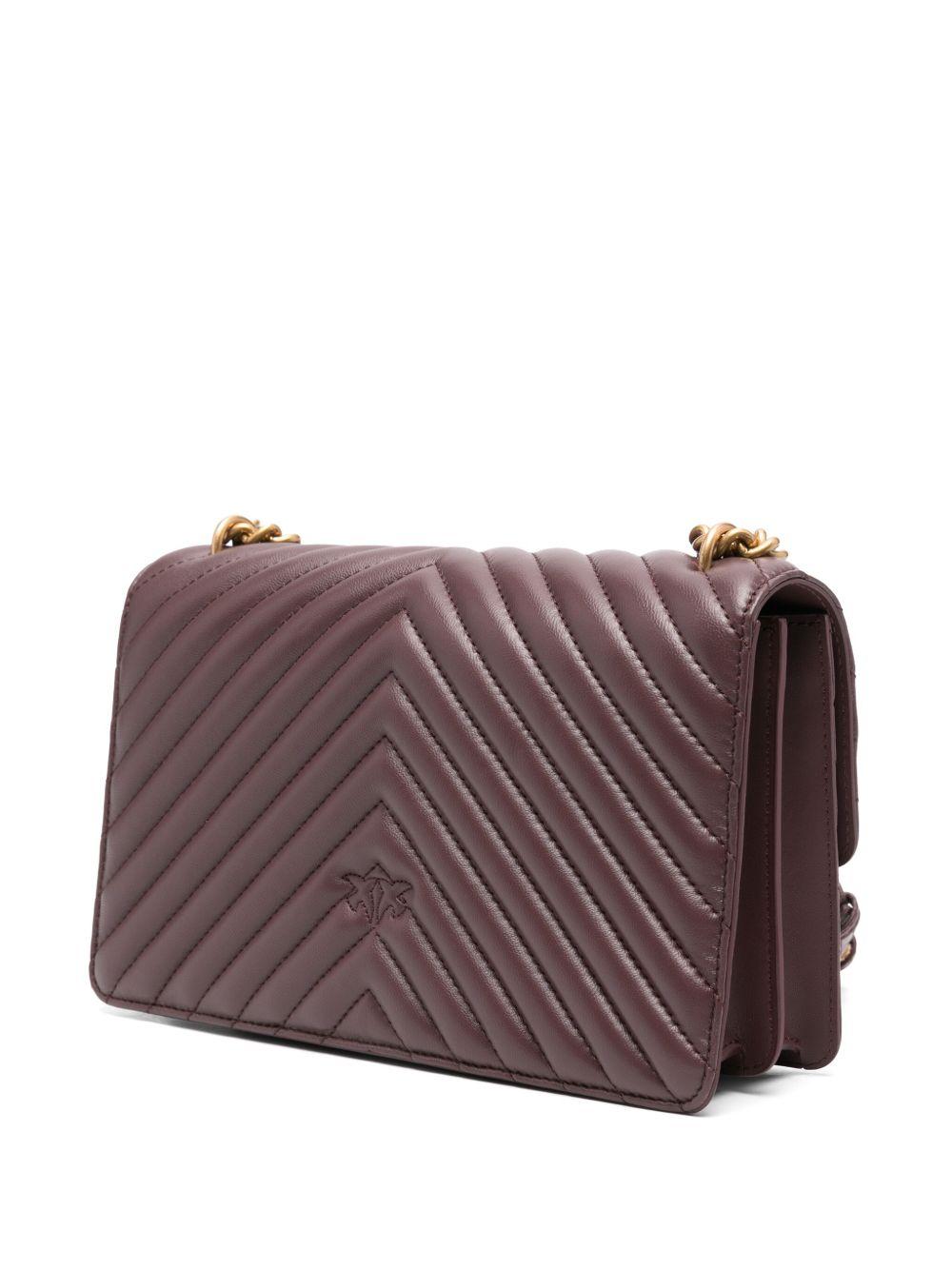 Classic Love Bag One Chevron 100941 A0GKL86Q PINKO 