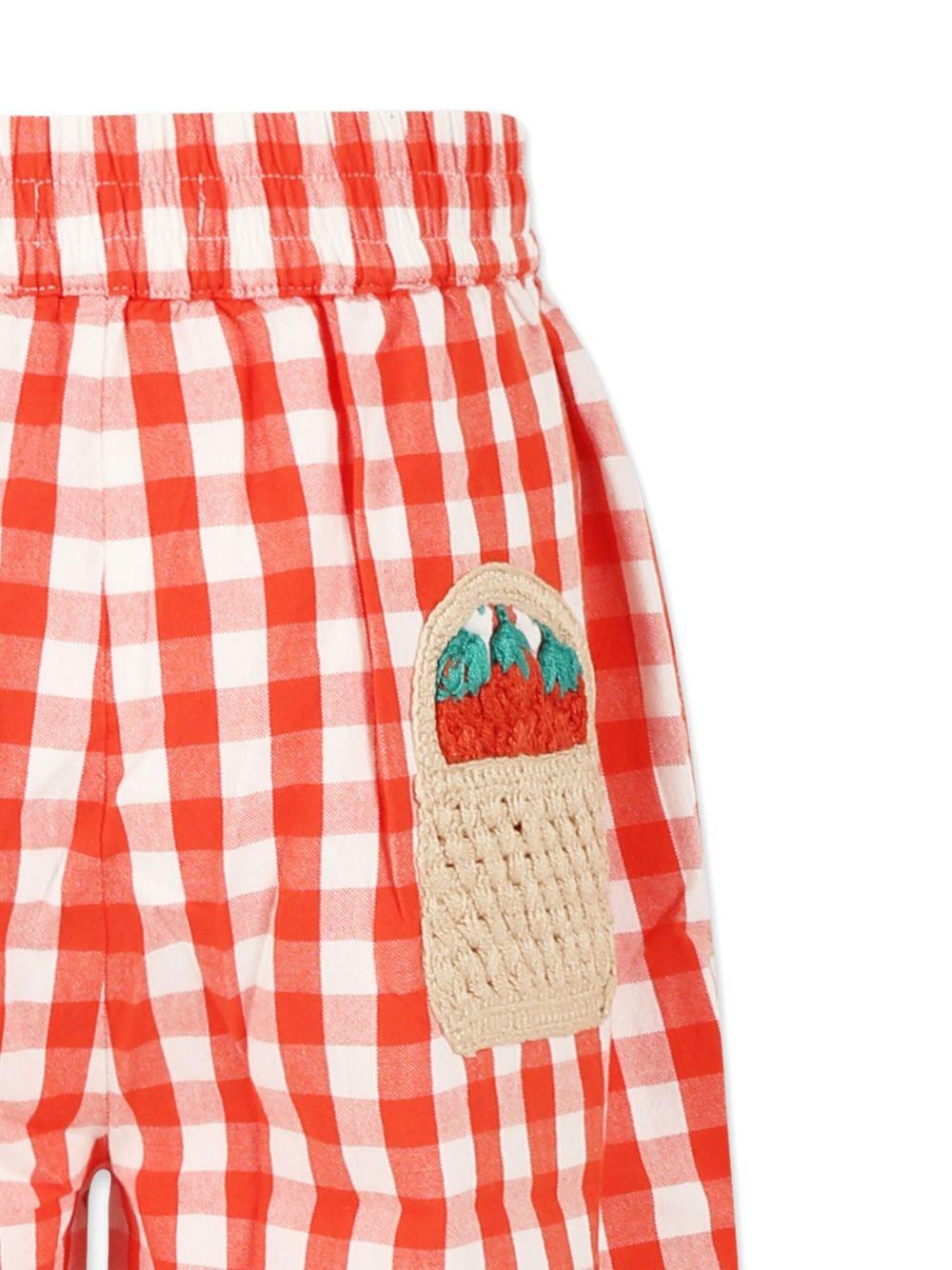 Shorts with strawberry detail TW6B69 Z2596421BC STELLA McCARTNEY KIDS 