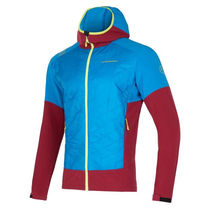 Kap Hybrid Hoody L73634320 ELECTRIC BLUE/LIME PUNCH LA SPORTIVA 