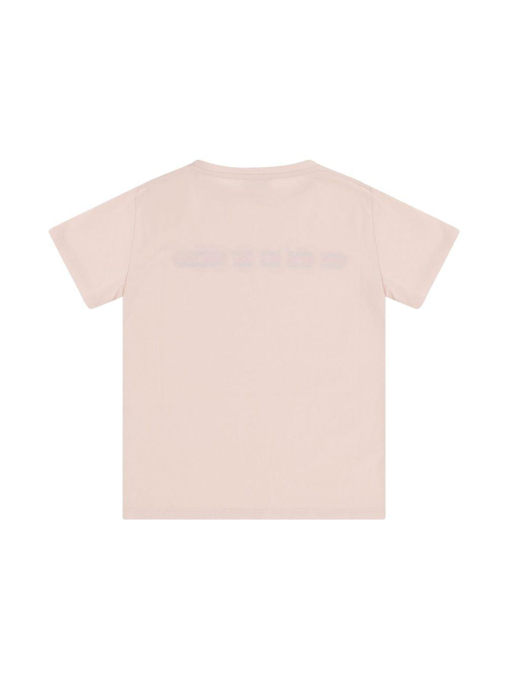 Logo-print T-shirt<BR/><BR/><BR/> 561651 XJGPI6341 GUCCI KIDS 