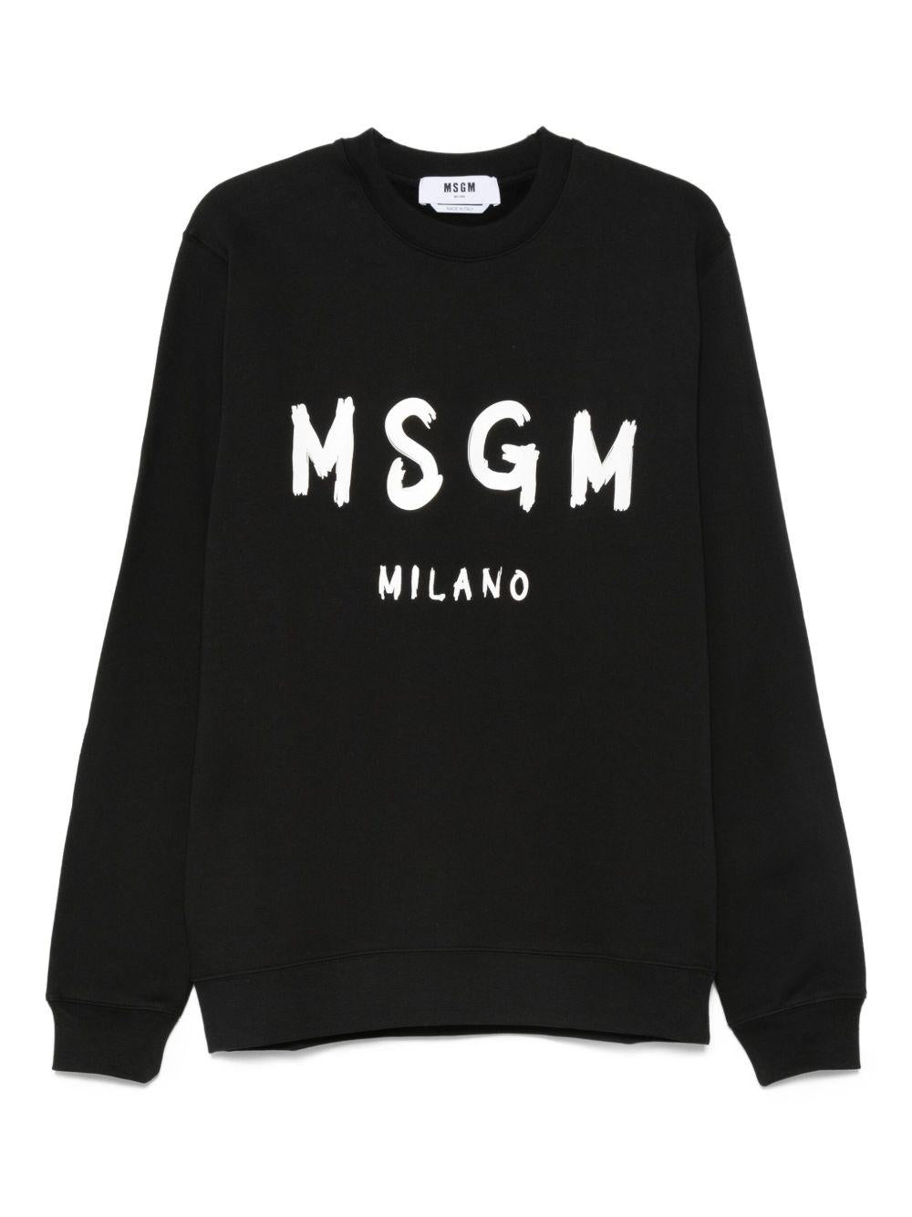 Logo grafiti sweatshirt 2000MM513 30000199 MSGM 