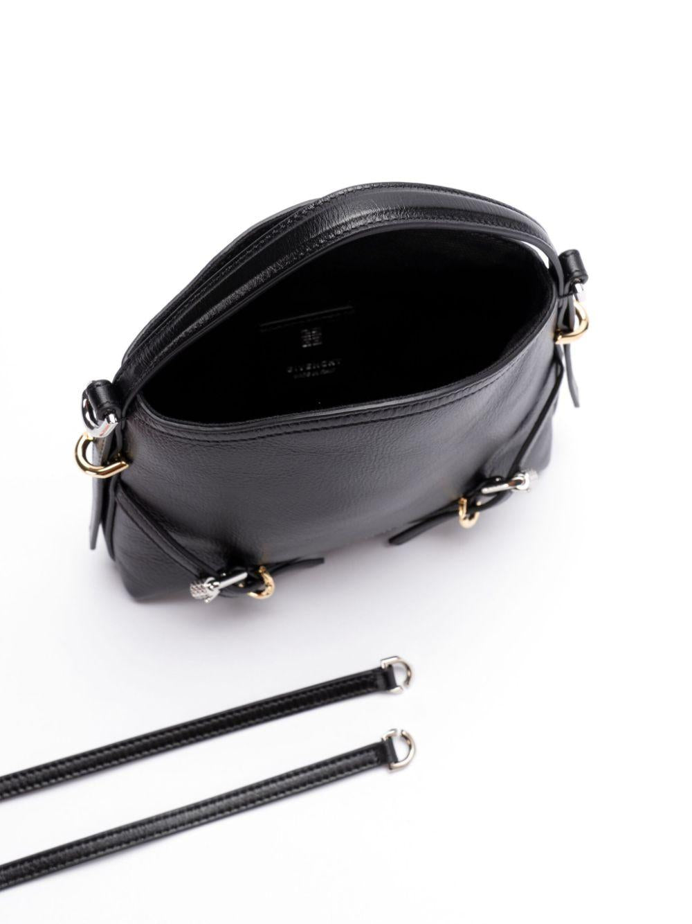 Nano Voyou leather tote bag<BR/><BR/><BR/> BB60NHB1Q7 001 GIVENCHY 