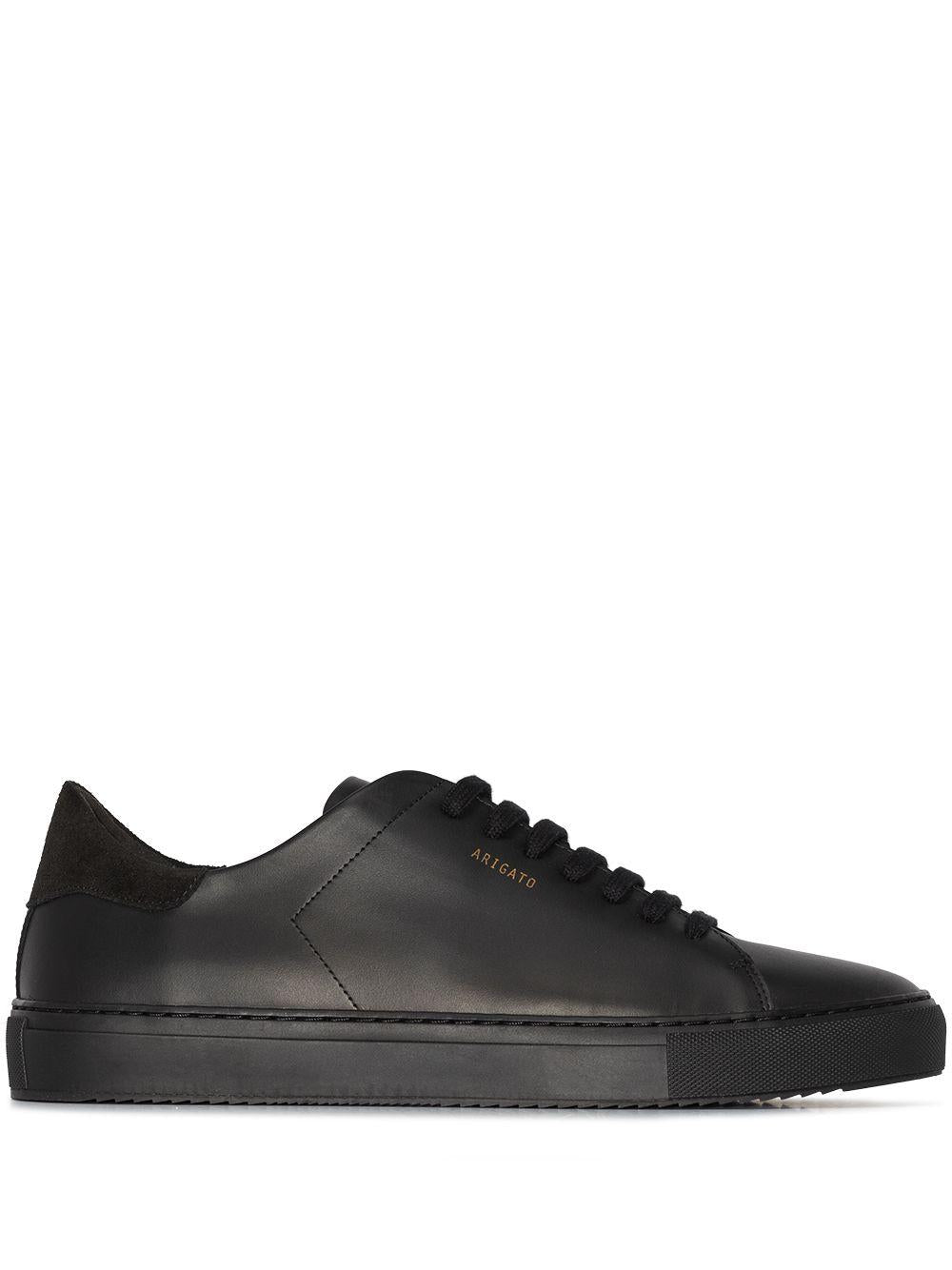 Clean 90 low-top sneakers<BR/><BR/><BR/> 28116 BLACK LEATHER AXEL ARIGATO 
