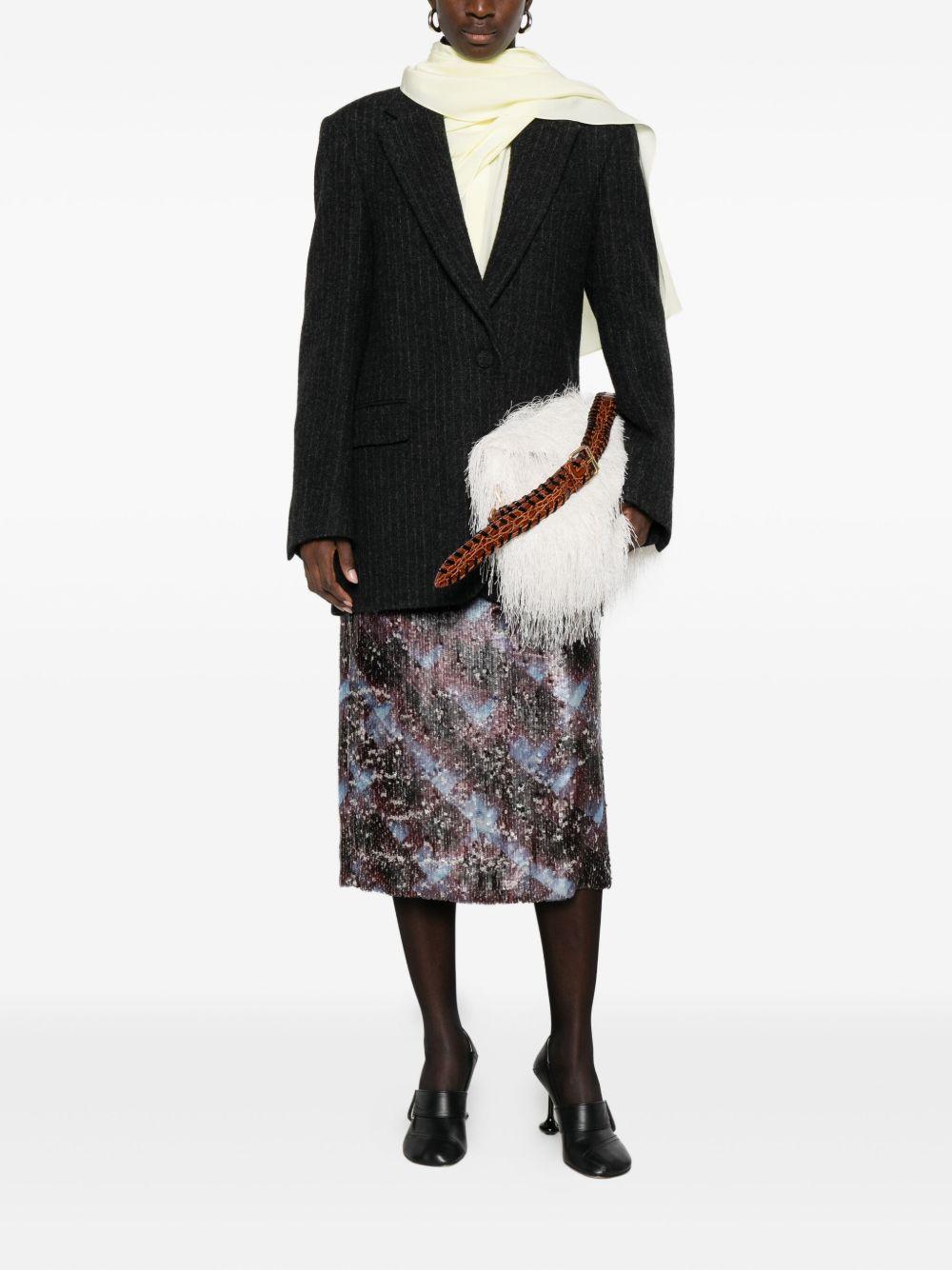 Striped jacket 010402 2042509 DRIES VAN NOTEN 