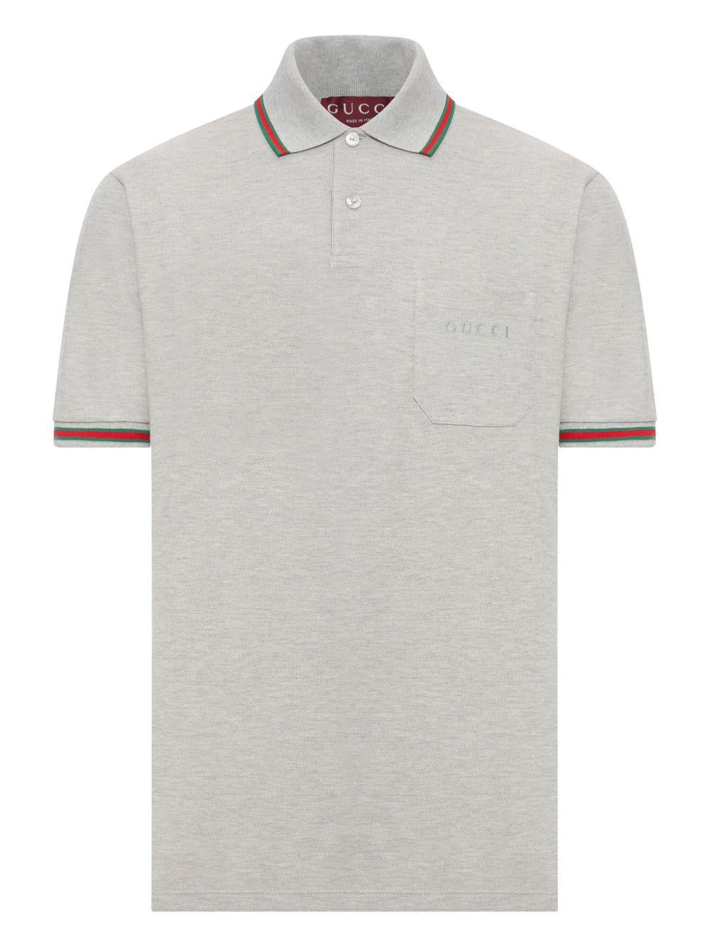 Polo shirt with embroidery 795174 XJHEE1056 GUCCI 