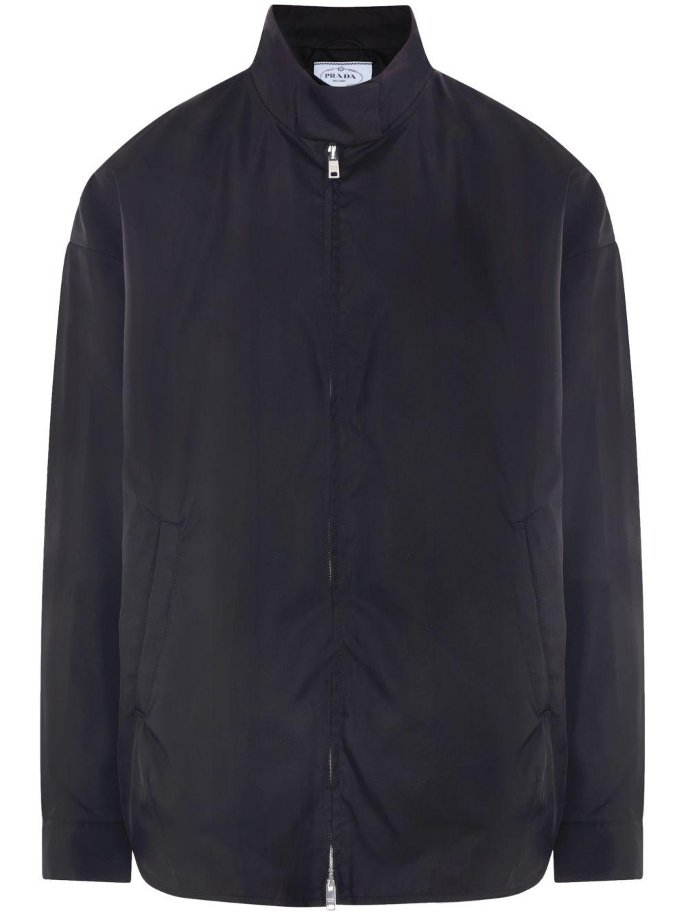 Triangle-logo oversize jacket<BR/><BR/><BR/> 292250 1WQ8F0002 PRADA 