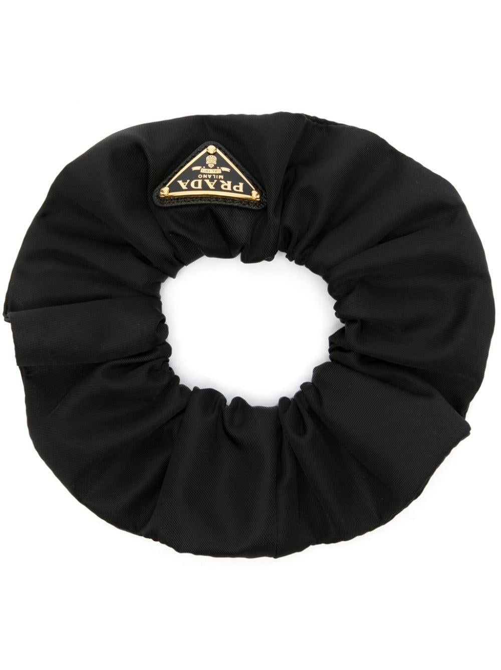 Triangle-logo scrunchie<BR/><BR/><BR/> 1IF015 2DMIF0632 PRADA 