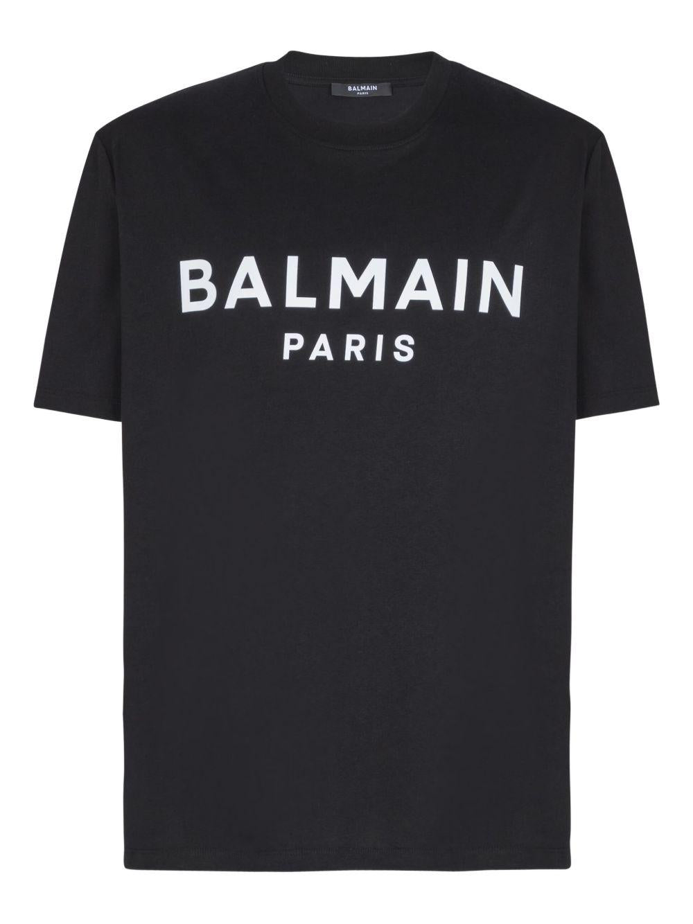 logo-print T-shirt GH1EG000BD45 EAB BALMAIN 