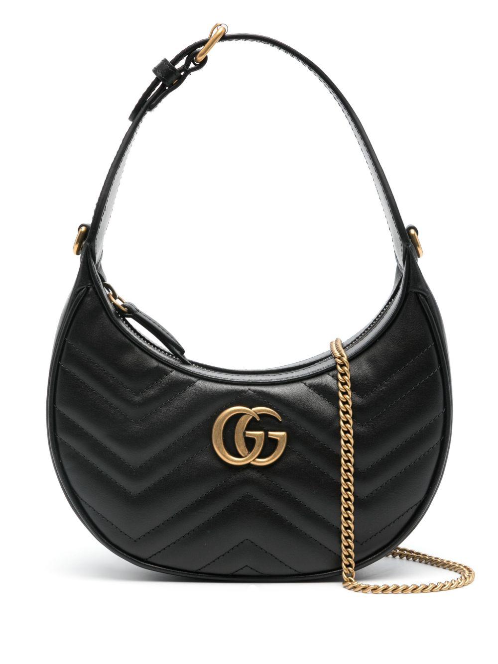 Mini GG Marmont half-moon shoulder bag 699514 DTDHT1000 GUCCI 