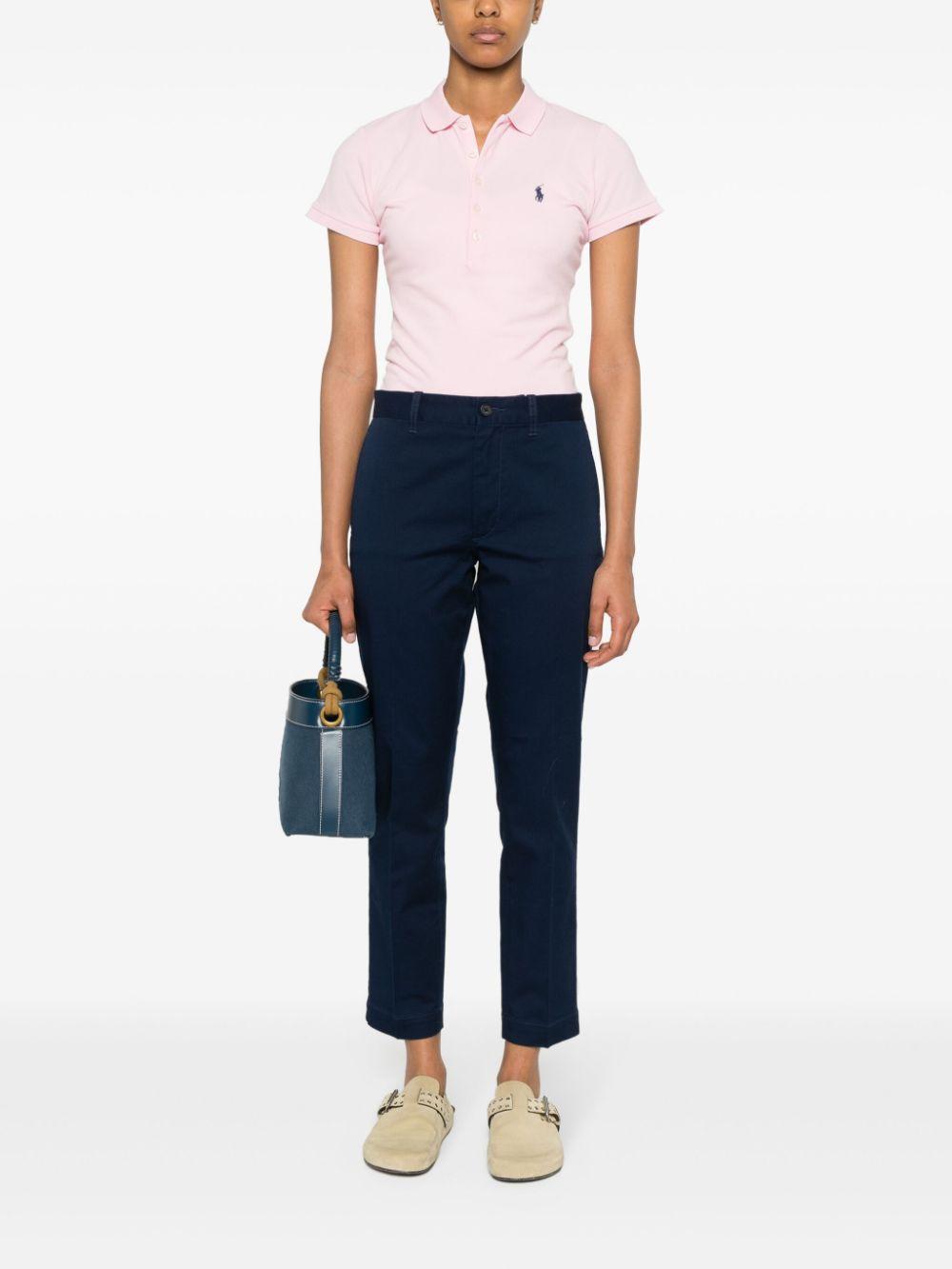 Polo Pony cotton polo shirt<BR/><BR/> 211870245003 SUNKISSED PINK POLO RALPH LAUREN 