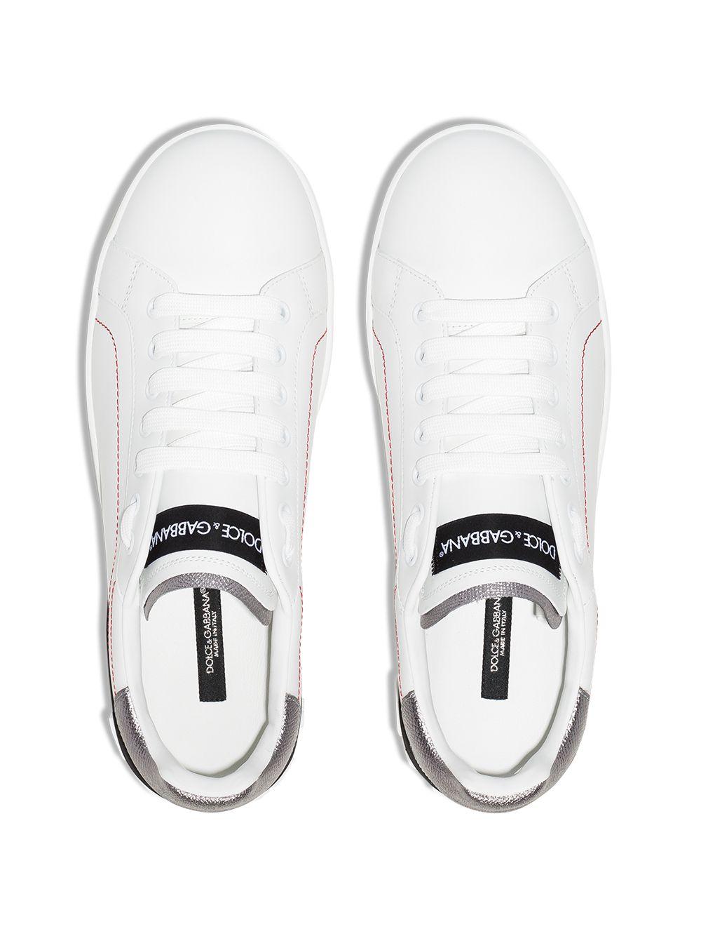 Portofino leather sneakers<BR/><BR/><BR/> CK1587 AH5278B441 DOLCE & GABBANA 