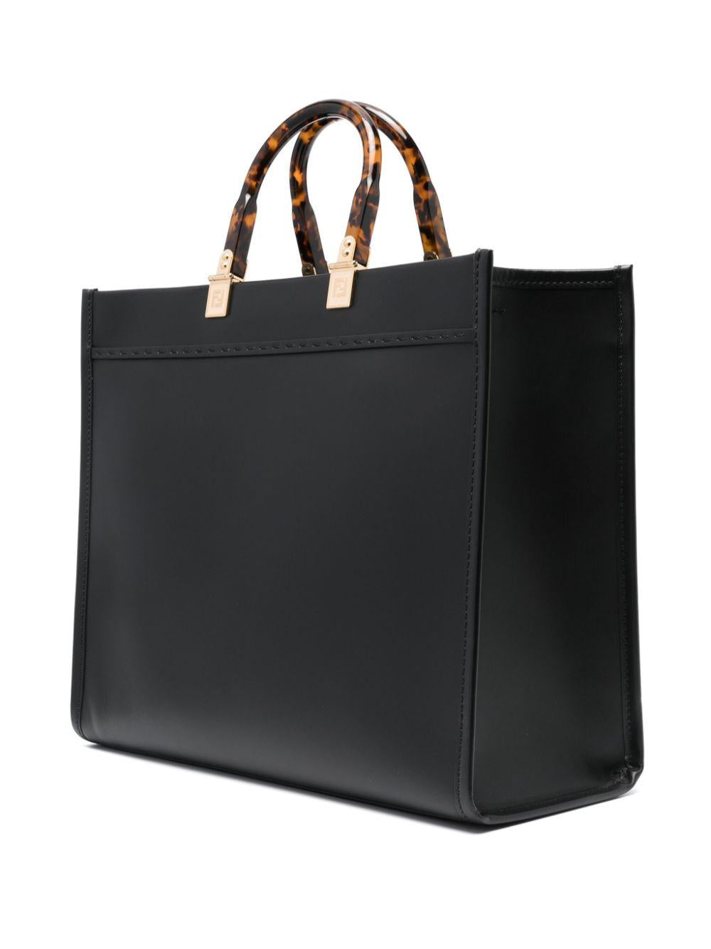 Sunshine logo-debossed tote<BR/><BR/><BR/> 8BH386 ABVLF0PWZ FENDI 