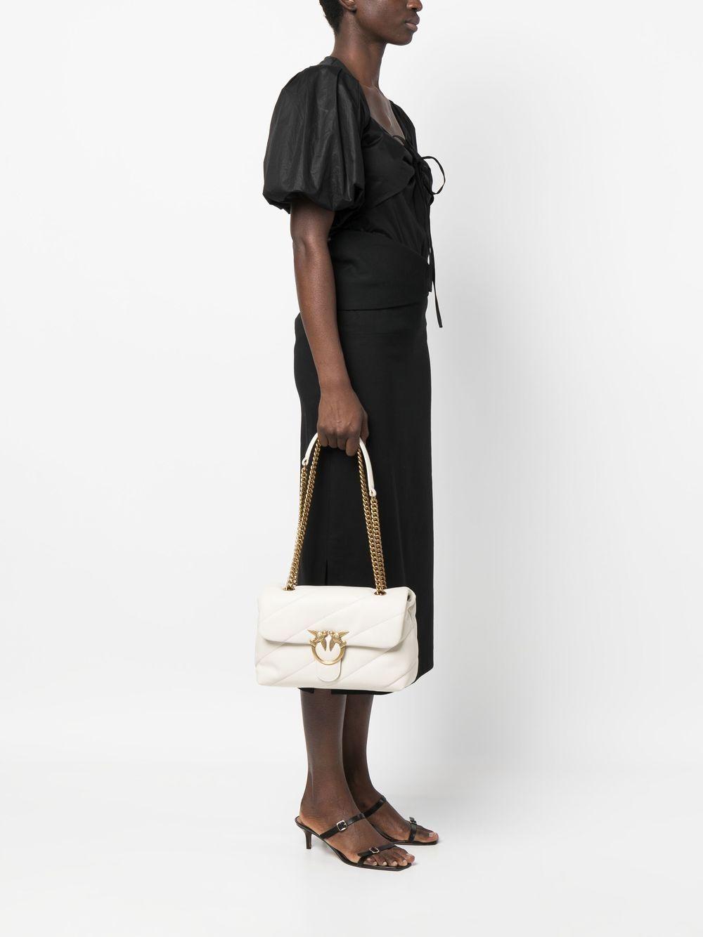 Love Bag Puff medium shoulder bag in quilted nappa leather with chain 100038 A0F2Z14Q PINKO 