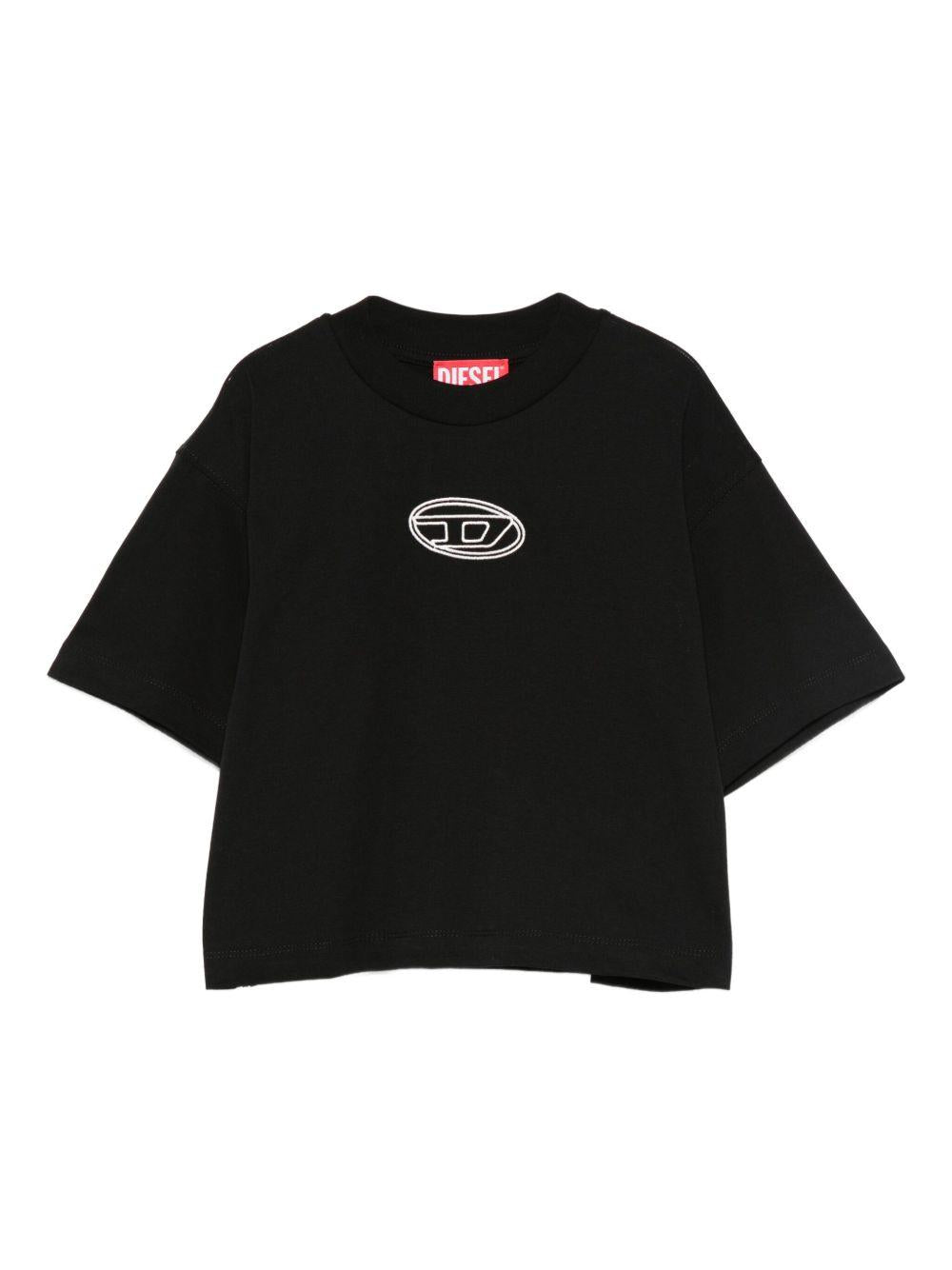Tixan T-shirt with central logo J02428 00YI9K900 DIESEL KID 