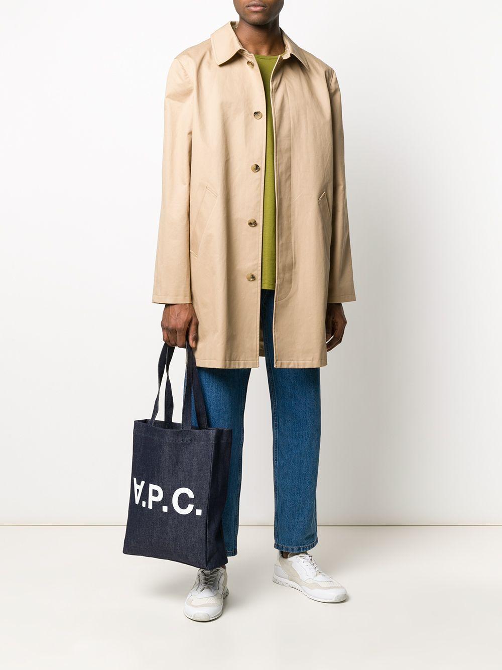 Logo denim tote bag COCSX M61445IAI A.P.C. 