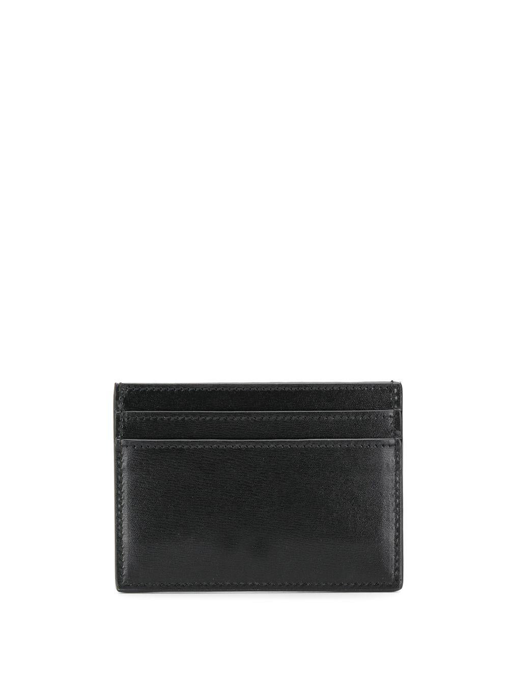 Crafted from smooth black leather 60760302G0W 1000 SAINT LAURENT 