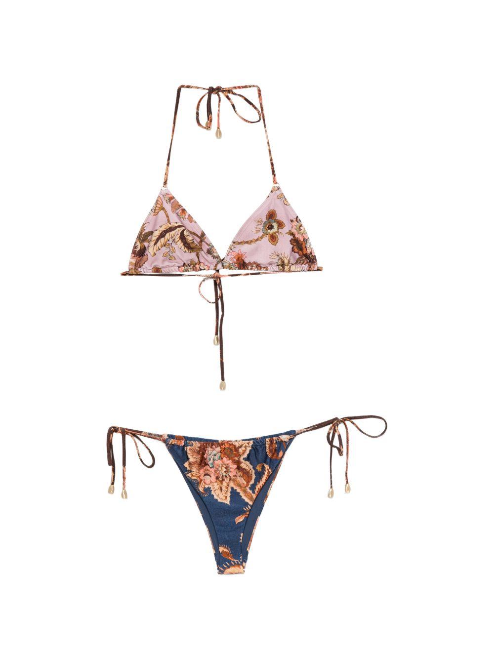 Aster Spliced Tri Bikini 1839WSS261 SPLI ZIMMERMANN 