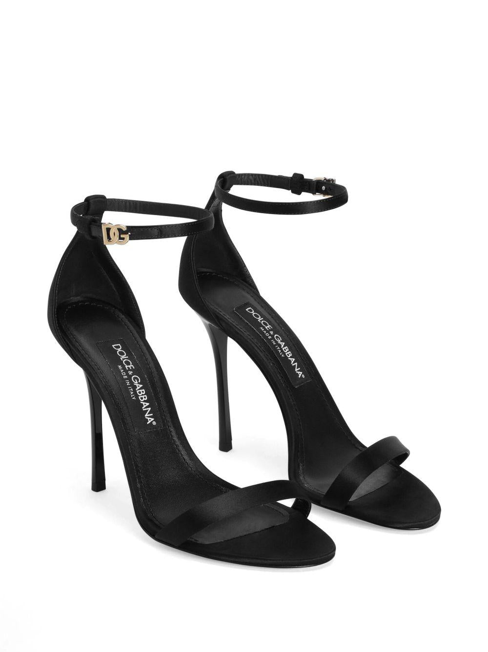Keira satin sandal CR2018 A763080999 DOLCE & GABBANA 