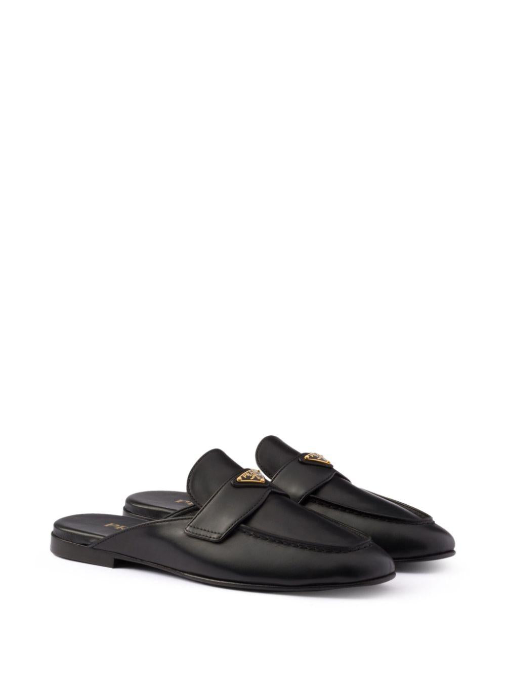 Leather mules 1D766N 070F0002 PRADA 