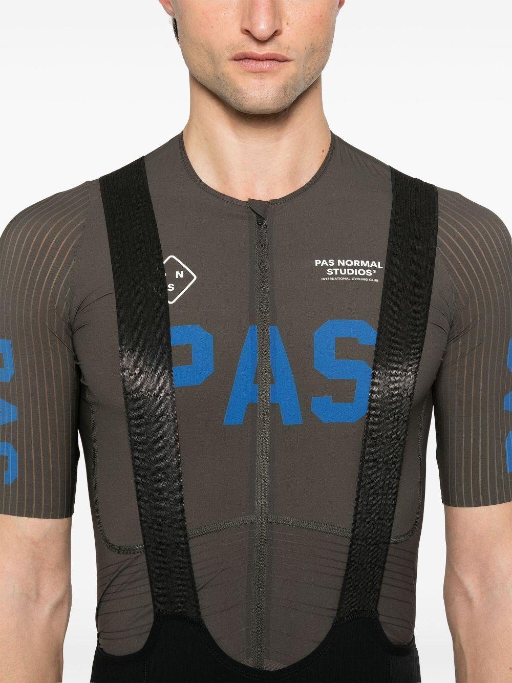 Zip performance T-shirt MB4301AI DARK OLIVE PAS NORMAL STUDIOS 