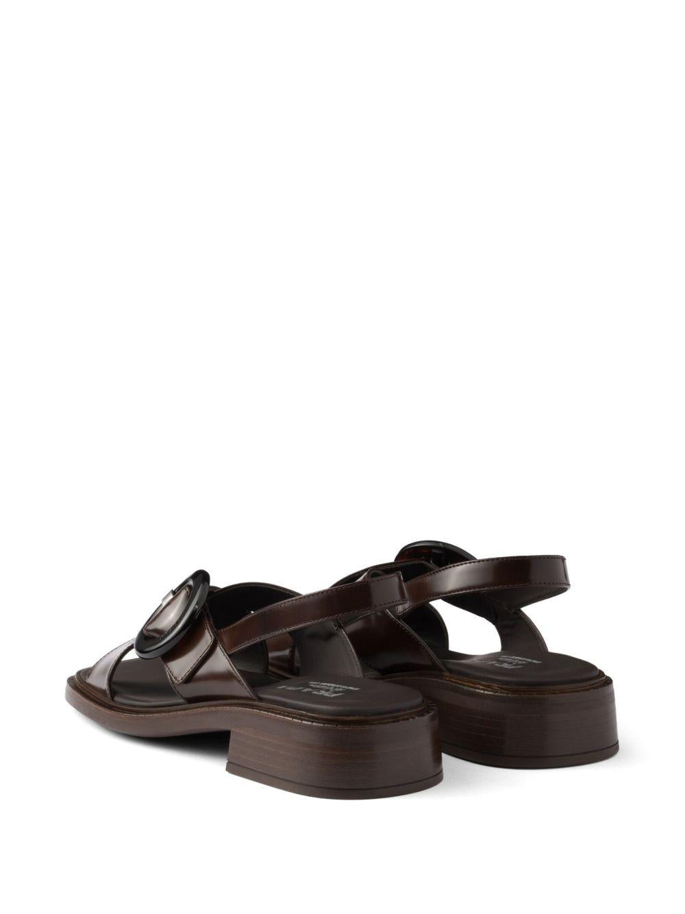 Slingback Sandals 1X962N P39F0038 PRADA 