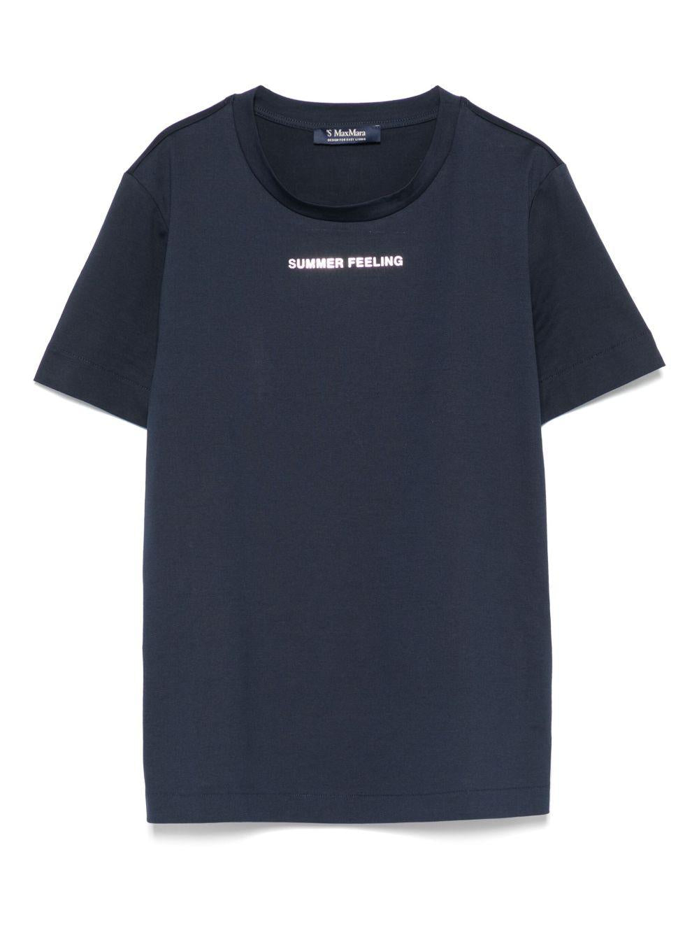 Lusso T-shirt<BR/><BR/> 2519971033 LUSSO009 S MAX MARA 