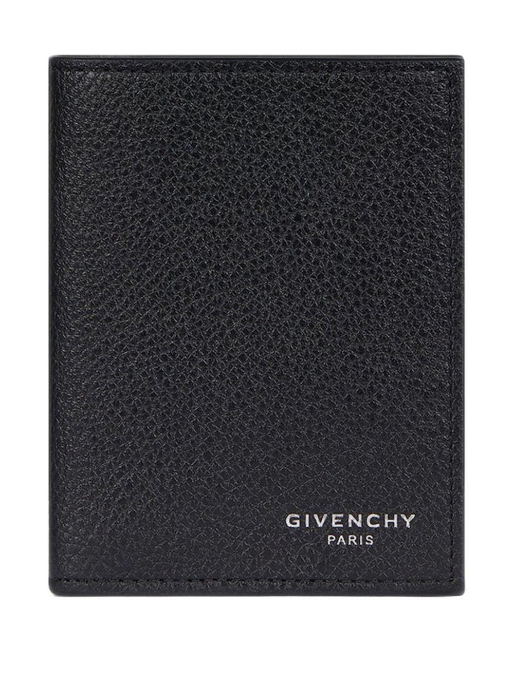 Card holder in grained leather BK608MK213 001 GIVENCHY 