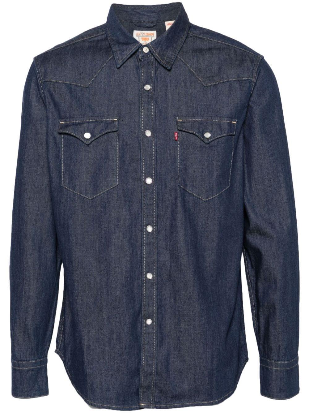 Cotton Barstow Western denim shirt 85744 0000 LEVI'S 