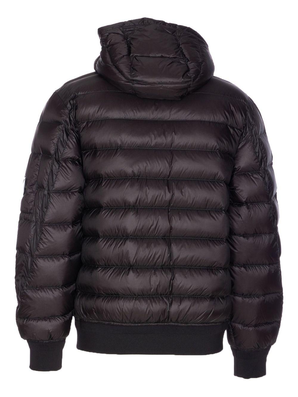 Logo padded down jacket 19CMOW002A 110416A999 C.P. COMPANY 