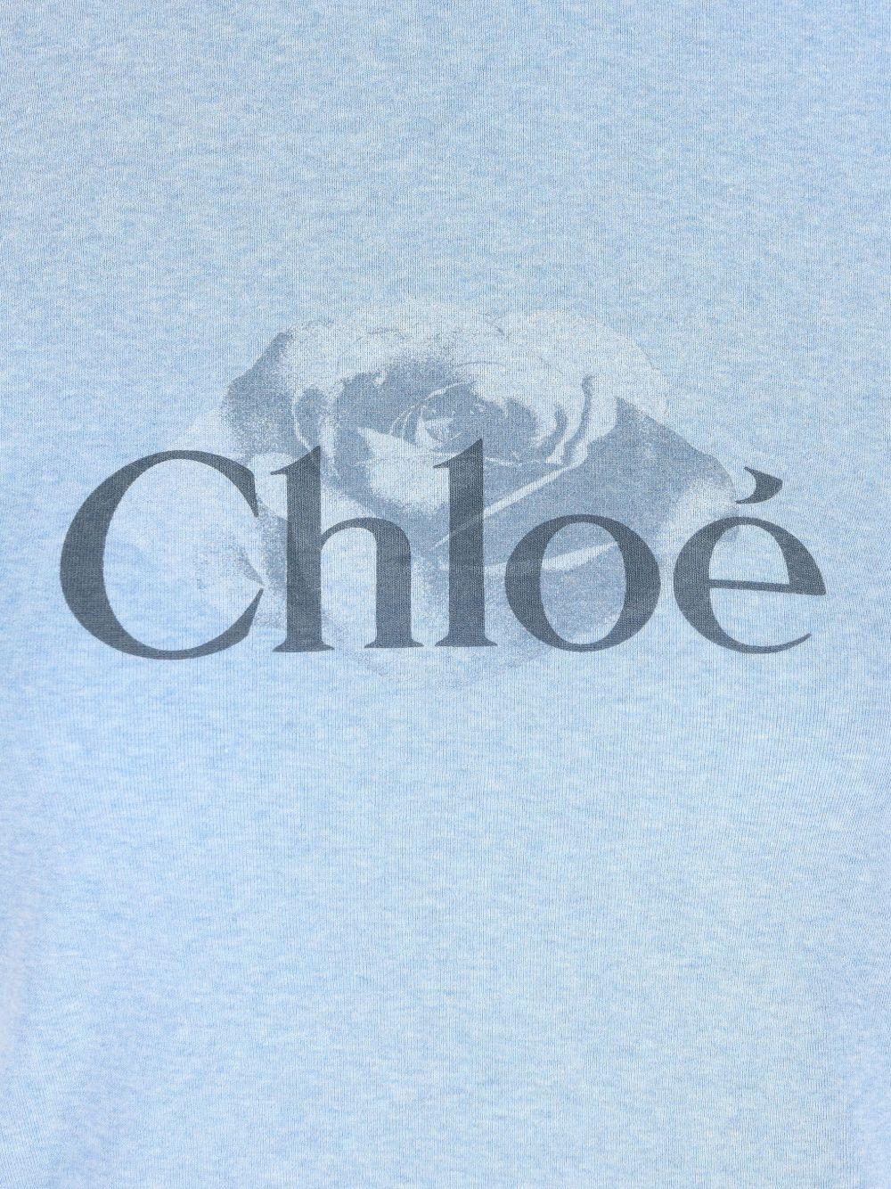 Logo T-shirt CH25WJH03198 433 CHLOÉ 