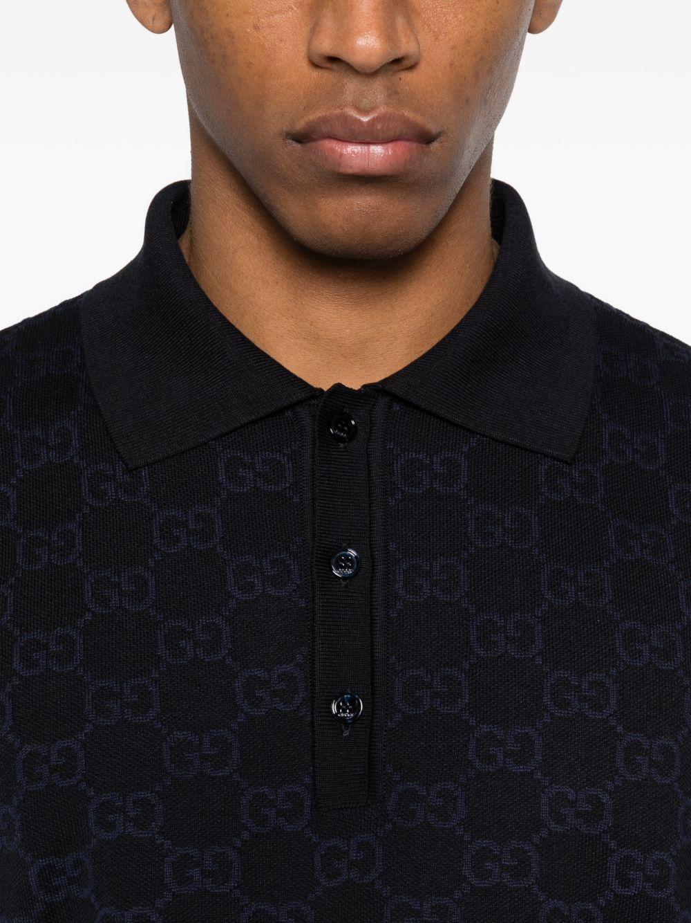 GG cotton silk jacquard polo shirt 855058 XKFEN4588 GUCCI 