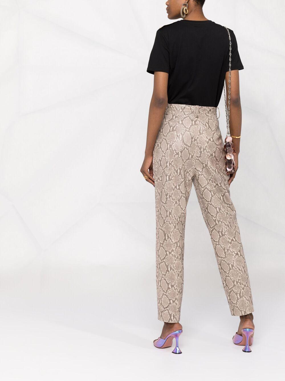 Logo-print cotton T-shirt<BR/><BR/><BR/> BF1EF005BB02 EAB BALMAIN 