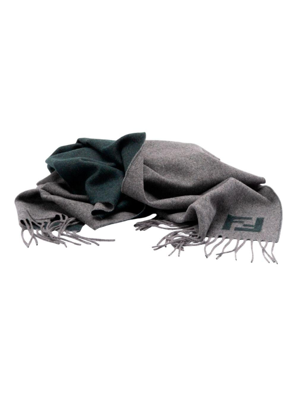 Wool and cashmere scarf FXS734 AYBFF1TTE FENDI 