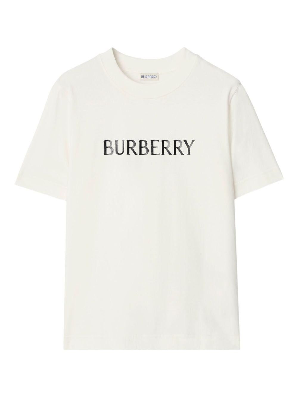 Logo Cotton T-shirt 8118978 B7078 BURBERRY 
