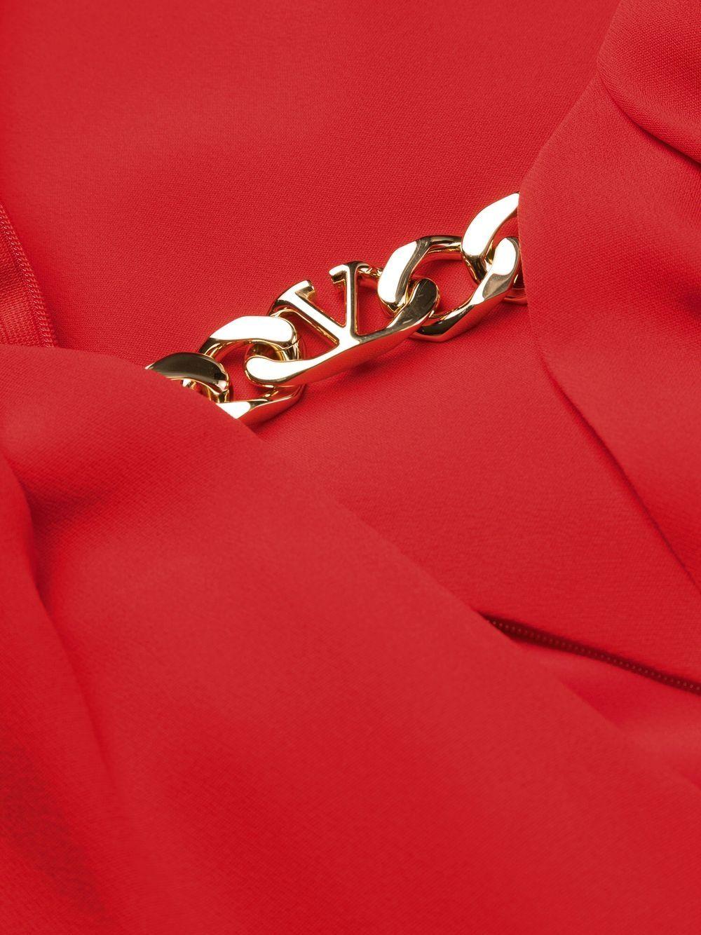 VLogo chain shift dress 1B3VAZE71MM 157 VALENTINO GARAVANI 