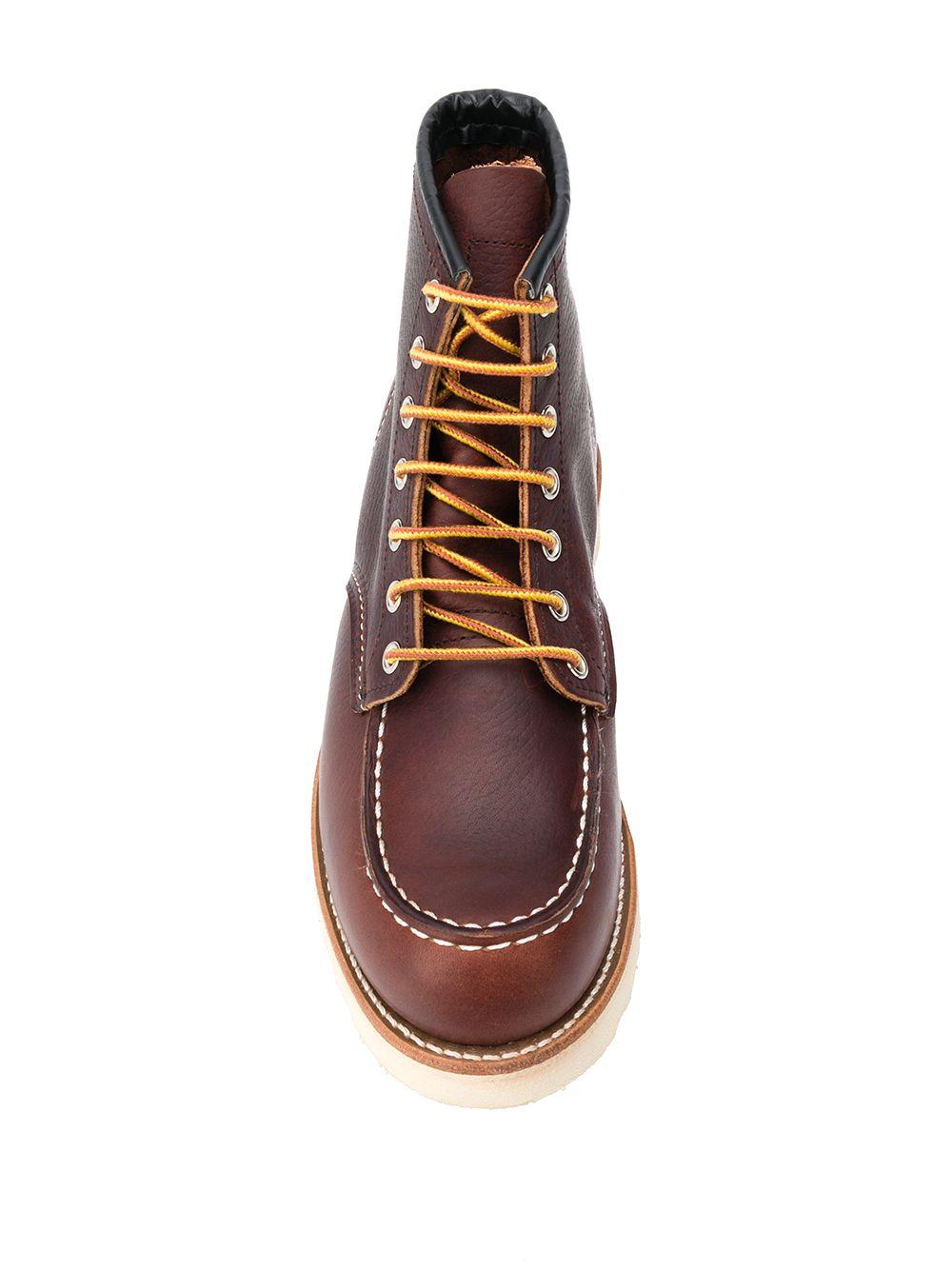 Classic Moc lace-up boots<BR/><BR/><BR/> 08138  RED WING 