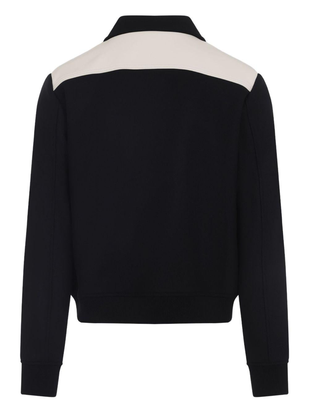 Virgin Wool Blend Ma Band Jacket AMOUVY1014 001 AMIRI 
