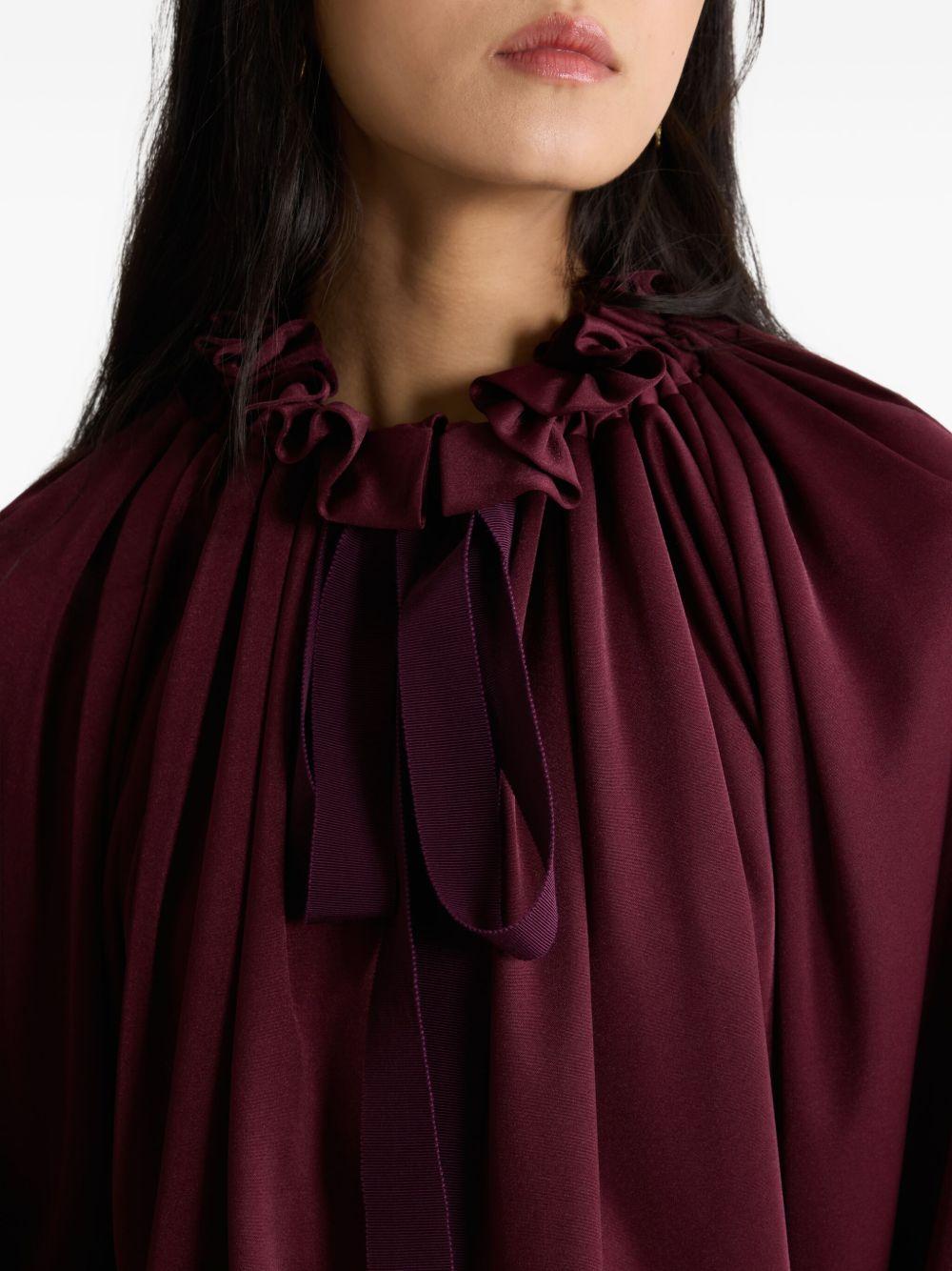 Iconic drawstring top in satin jersey JE1729969 317R PATOU 