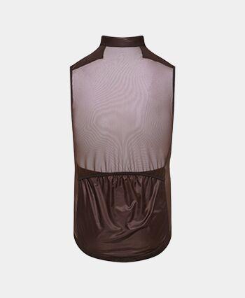 Men's Superlight Cycling Gilet PETRA COCOA CAFÉ DU CYCLISTE 