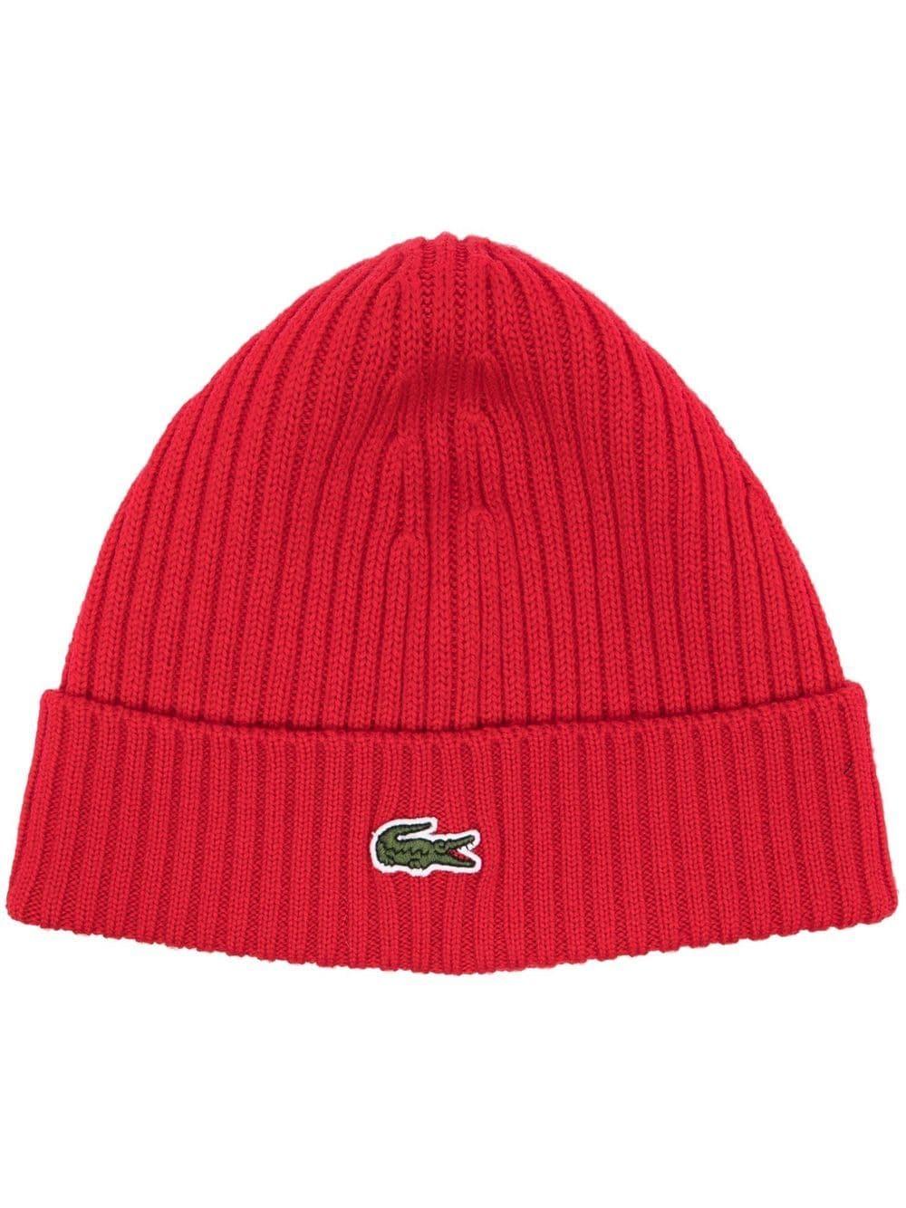 Red front logo cap RB0001 240 LACOSTE 