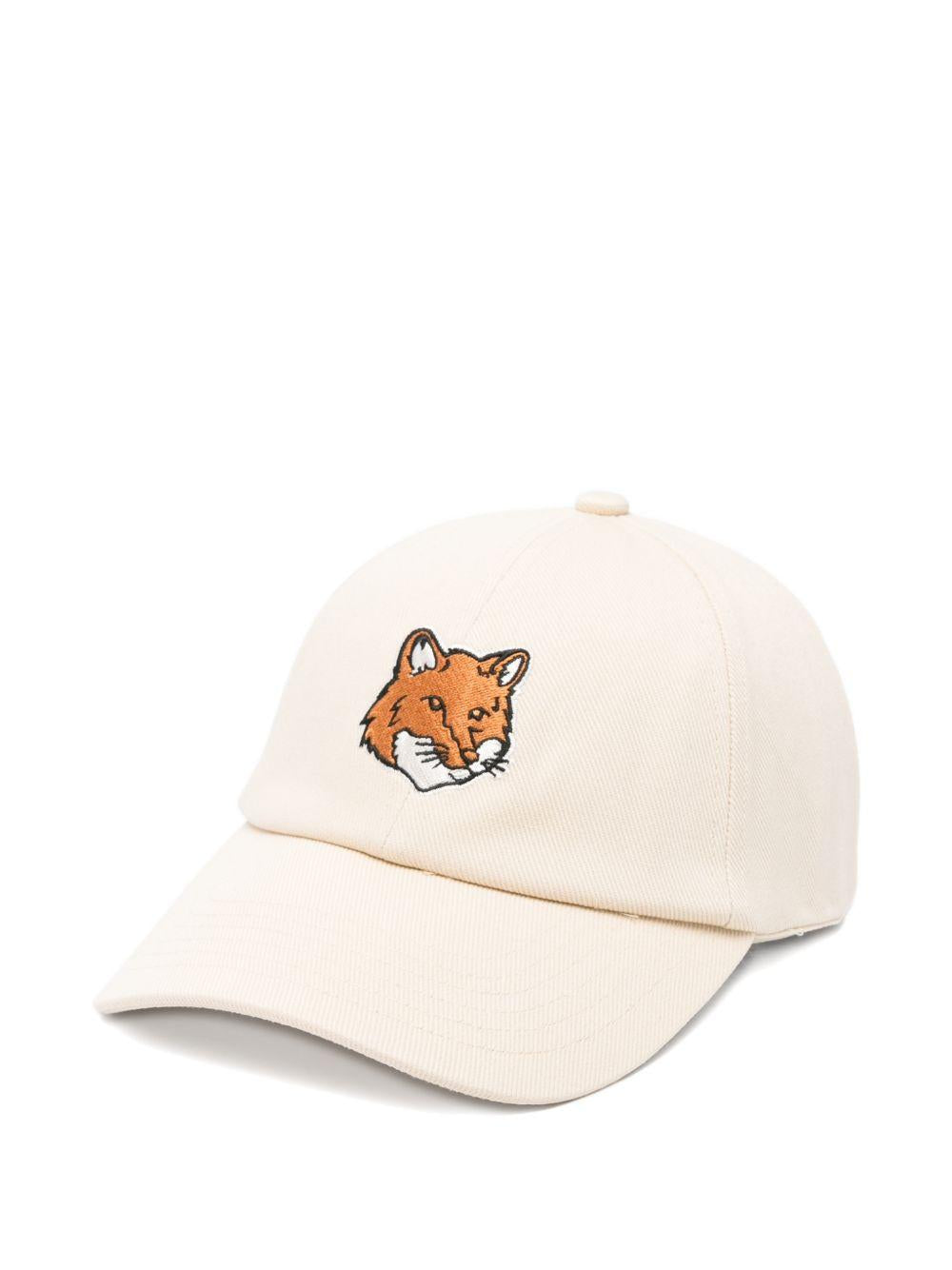 embroidered-logo patch cap PM06100WW0096 0428 MAISON KITSUNÉ 