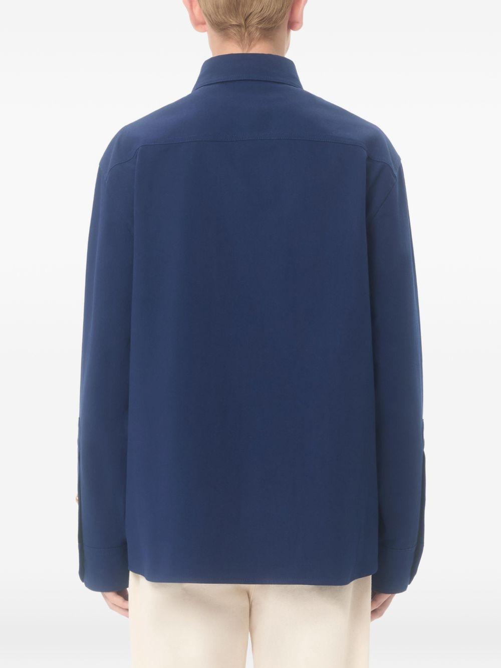 Cotton Gabardine Shirt Jacket 8V3CIO11ALS 788 VALENTINO GARAVANI 