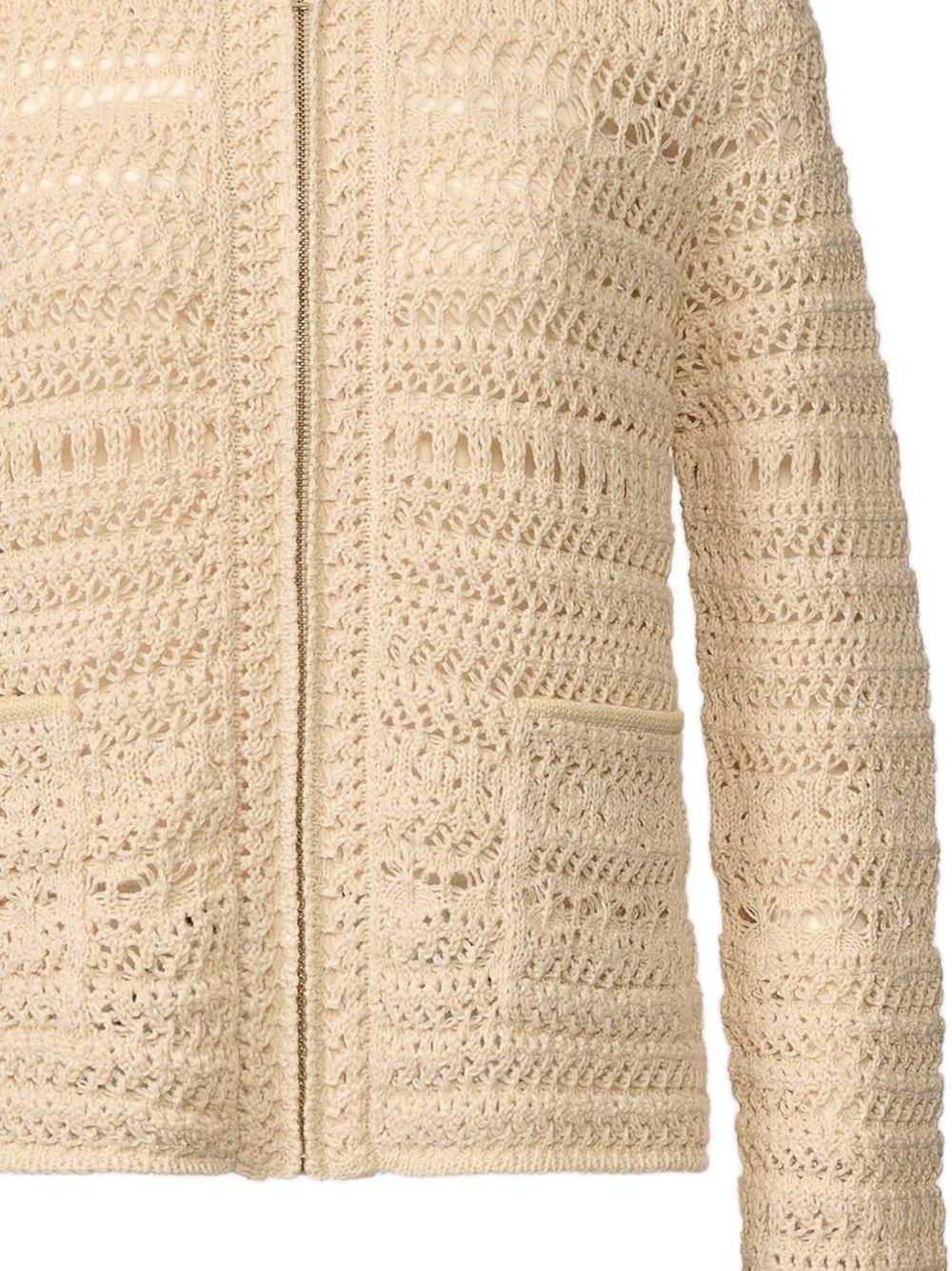 zip-up cardigan GCD266F204L735 0149 FABIANA FILIPPI 