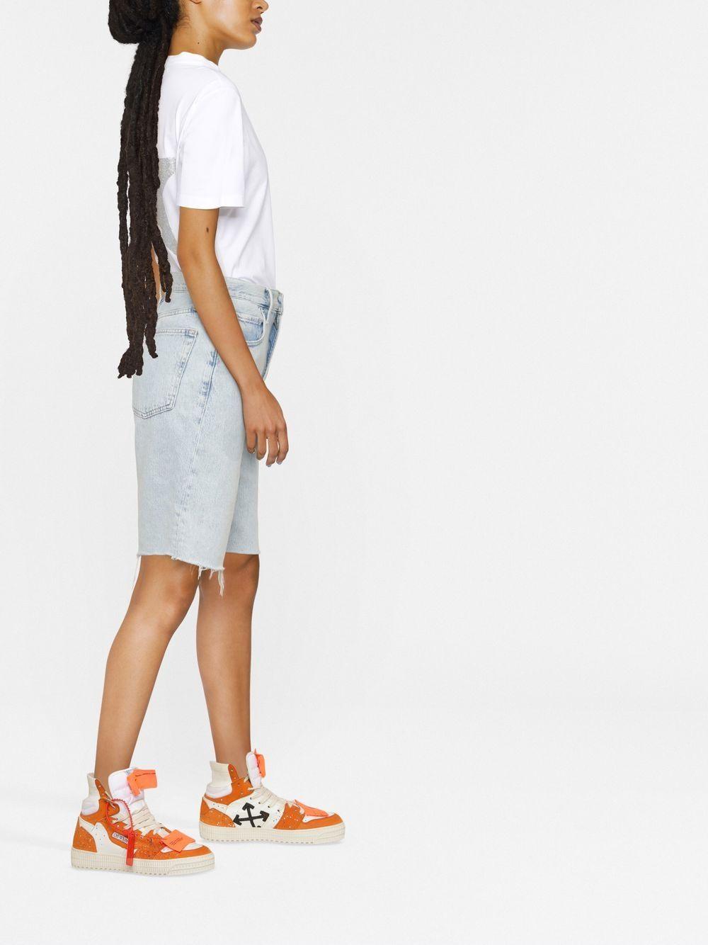 Star-print short-sleeved T-shirt<BR/><BR/><BR/> GWP01220 P00088080185 GOLDEN GOOSE 