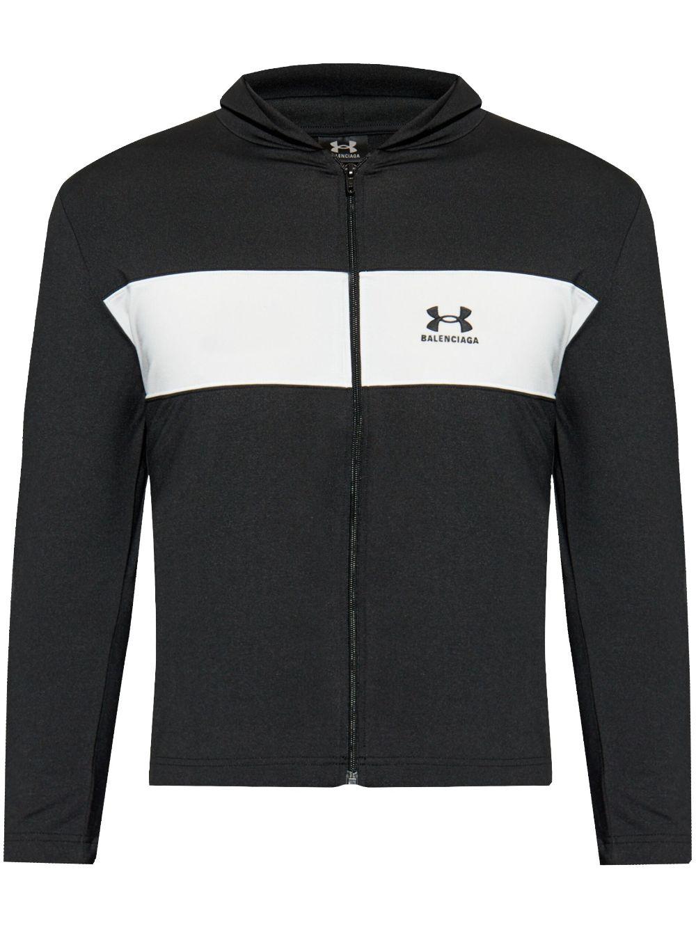 Logo-embroidered hoodie<BR/>BALENCIAGA I UNDER ARMOUR<BR/><BR/> 813821 TRVX28482 BALENCIAGA I UNDER ARMOUR 