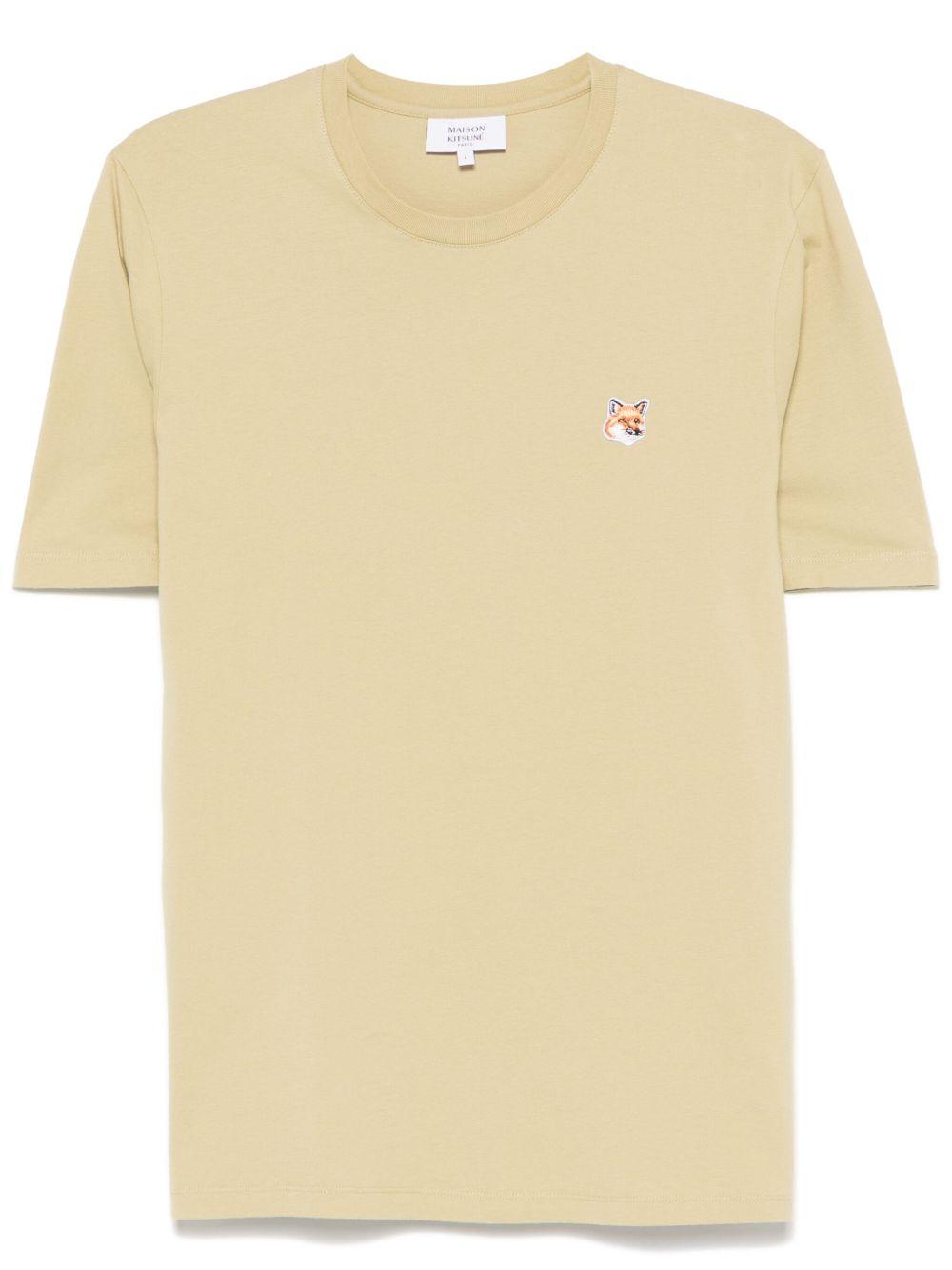 Fox Head-patch T-shirt<BR/><BR/><BR/> LM00104KJ0008 P357 MAISON KITSUNÉ 