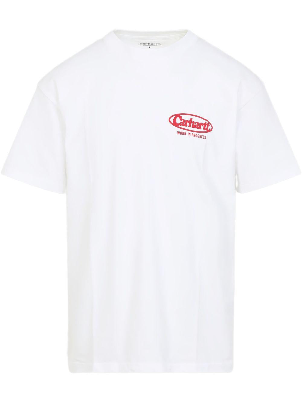 Logo t-shirt<BR/><BR/><BR/> I034643 S/S Logo T-Shirt02.XX CARHARTT WIP 